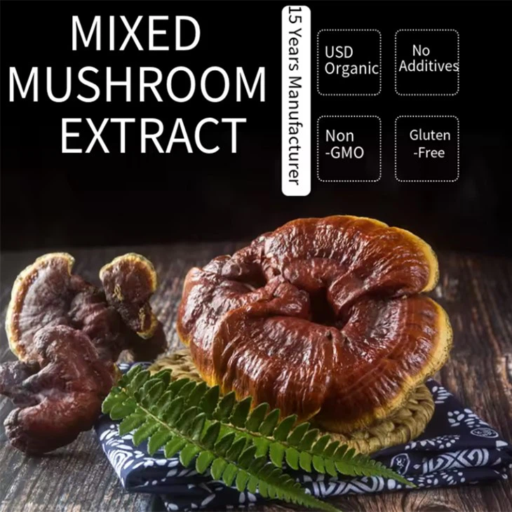 Organic Red Reishi Mushroom Powder